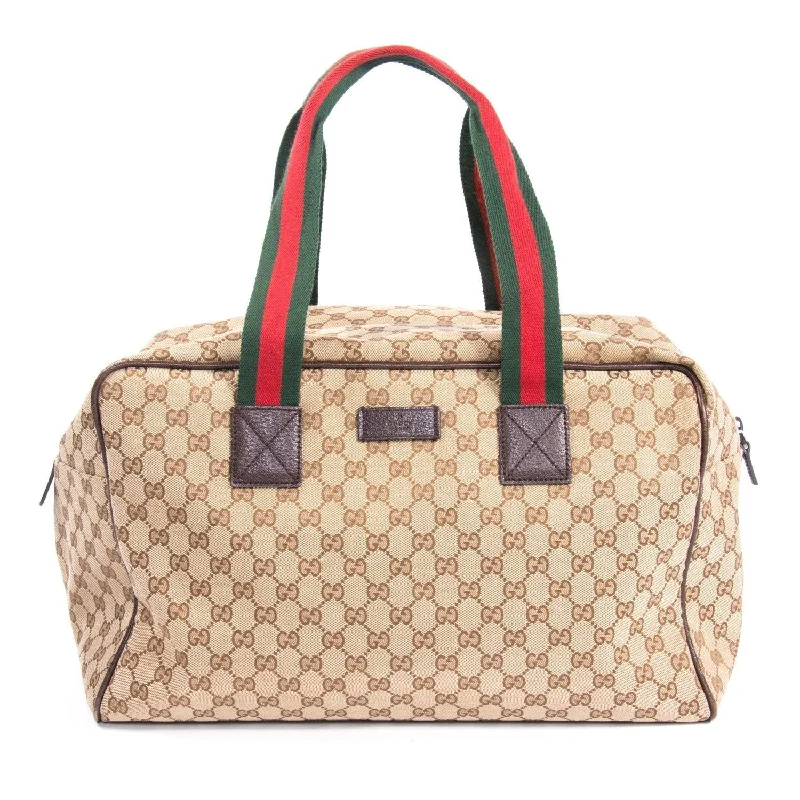 Ladies Gucci Dionysus bags with a detachable shoulder strapGucci Web Duffle Bag