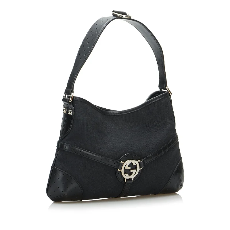 Gucci tote bags for women with a water - resistant coatingGucci Reins Shoulder Bag (SHG-LB0nH8)