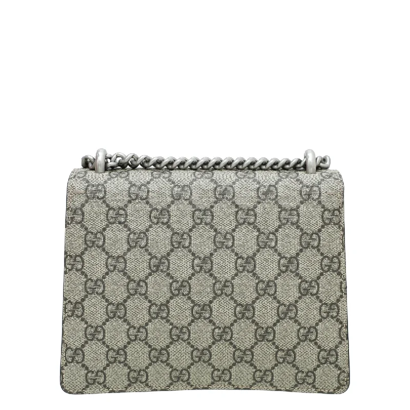 Ladies Gucci shoulder bags with a wide - width strapGucci Bicolor GG Supreme Dionysus Mini Bag