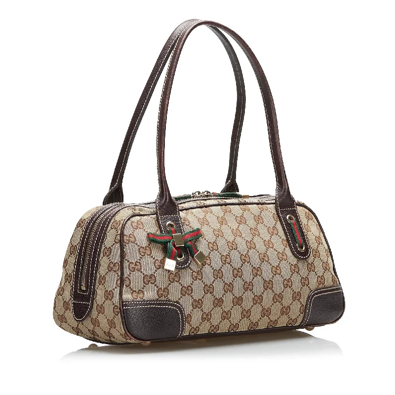 Ladies Gucci Dionysus bags with a detachable shoulder strapGucci GG Canvas Princy Shoulder Bag (SHG-e5qvjf)