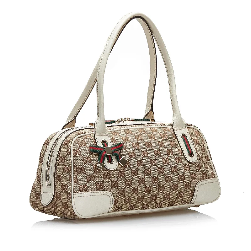 Women Gucci crossbody bags with a keychain holderGucci Gg Canvas Princy Shoulder Bag (SHG-YfwiDJ)