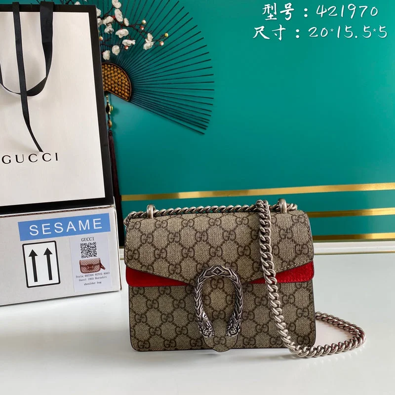 Gucci Dionysus bags for women with tiger - head claspsWF - Gucci Bags - 1347