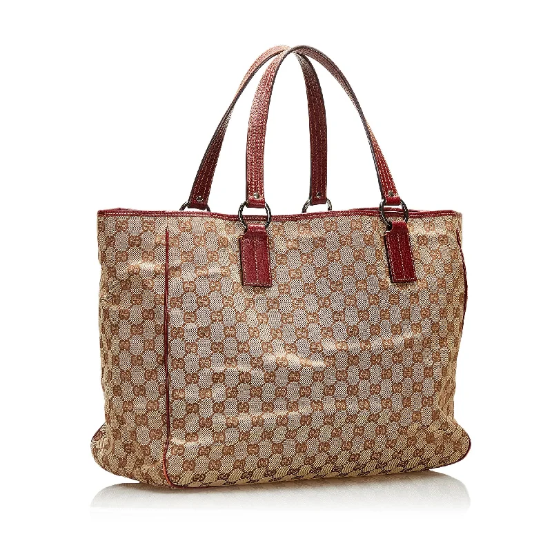 Gucci Dionysus bags for women with tiger - head claspsGucci GG Canvas O-Ring Tote (SHG-qkTvWM)