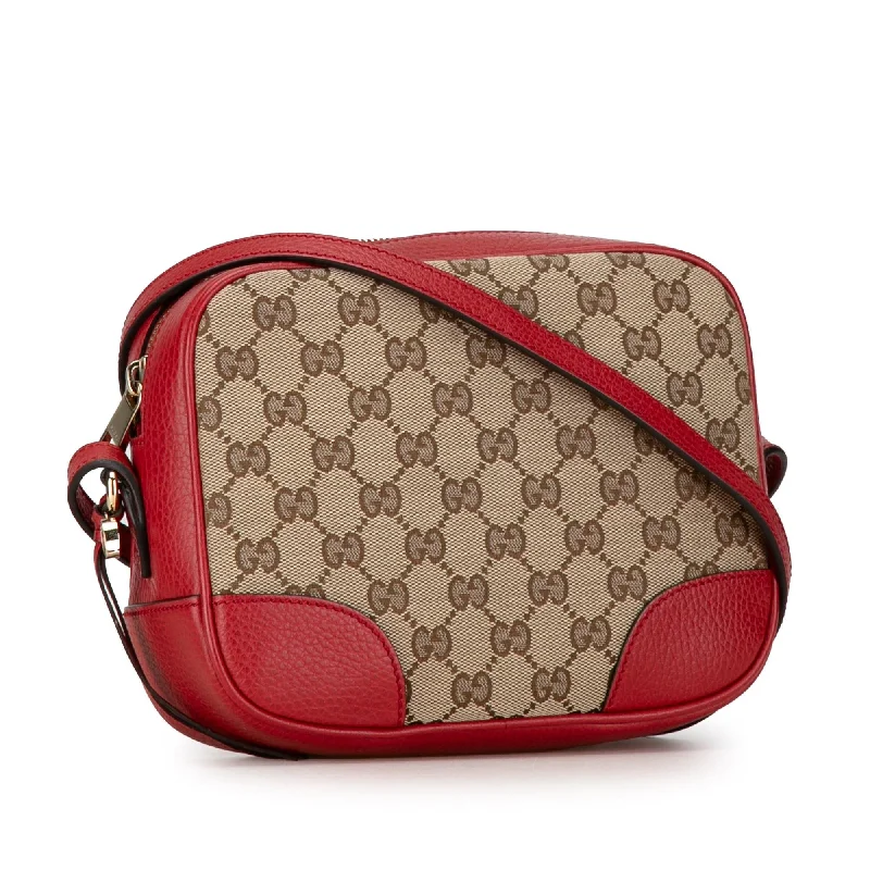 Women Gucci bags with a detachable mirror insideGucci GG Canvas Bree Crossbody dZwGU2)