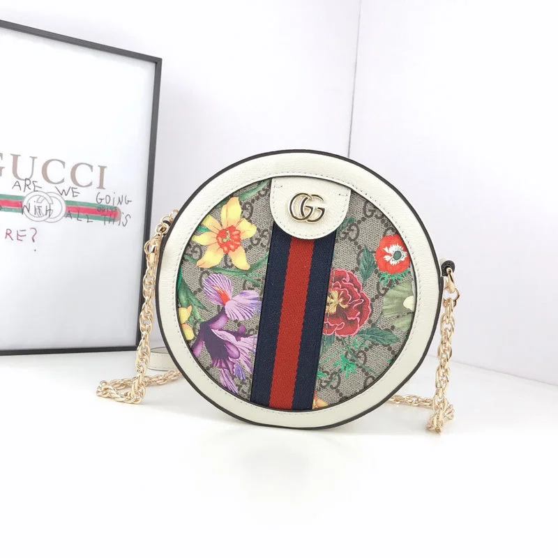 Women Gucci bags with a front - flap pocket for quick - access itemsBC - GUCCI BAG - 2707