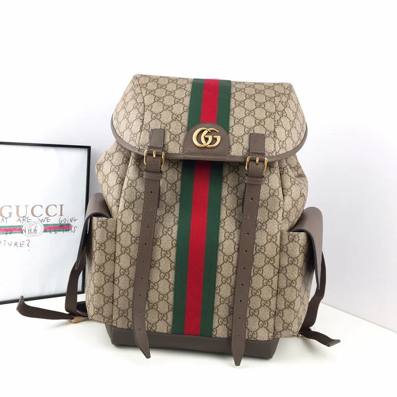 Women Gucci bags with a chain - link trim and a leather bodyBC - GUCCI BAG - 2739