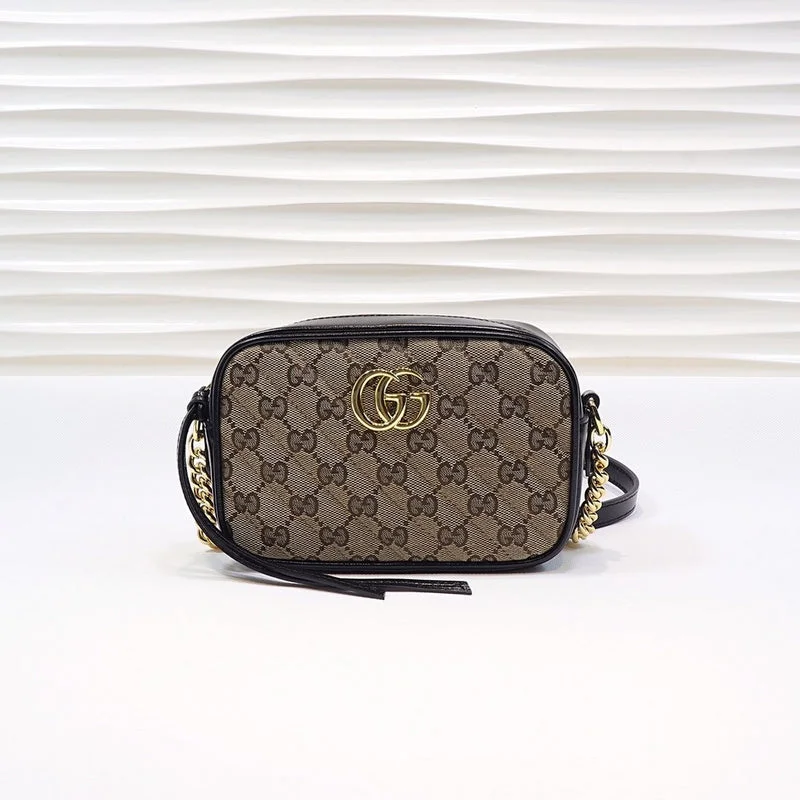 Women Gucci bags with a snap - button closure and a decorative charmWF - Gucci Bags - 1352