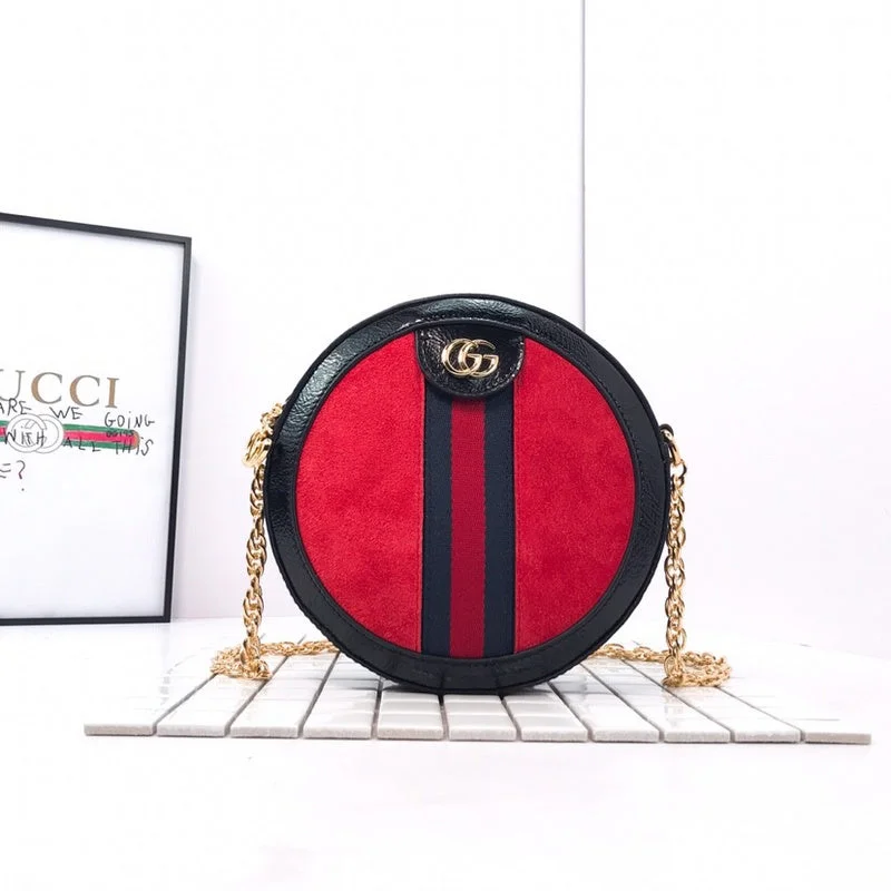 Women Gucci bags with a snap - button closure and a decorative charmBC - GUCCI BAG - 2704