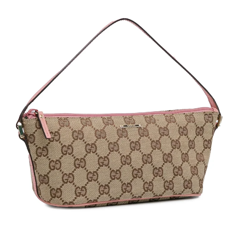 Gucci handbags for women with a back - zip pocketGucci GG Canvas Boat hIiwhN)