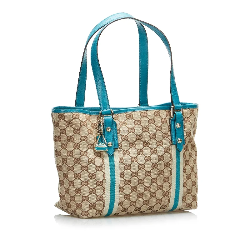 Gucci Marmont bags for women with quilted leather exteriorsGucci Gg Canvas Jolicoeur Tote Bag (SHG-gvdVP0)