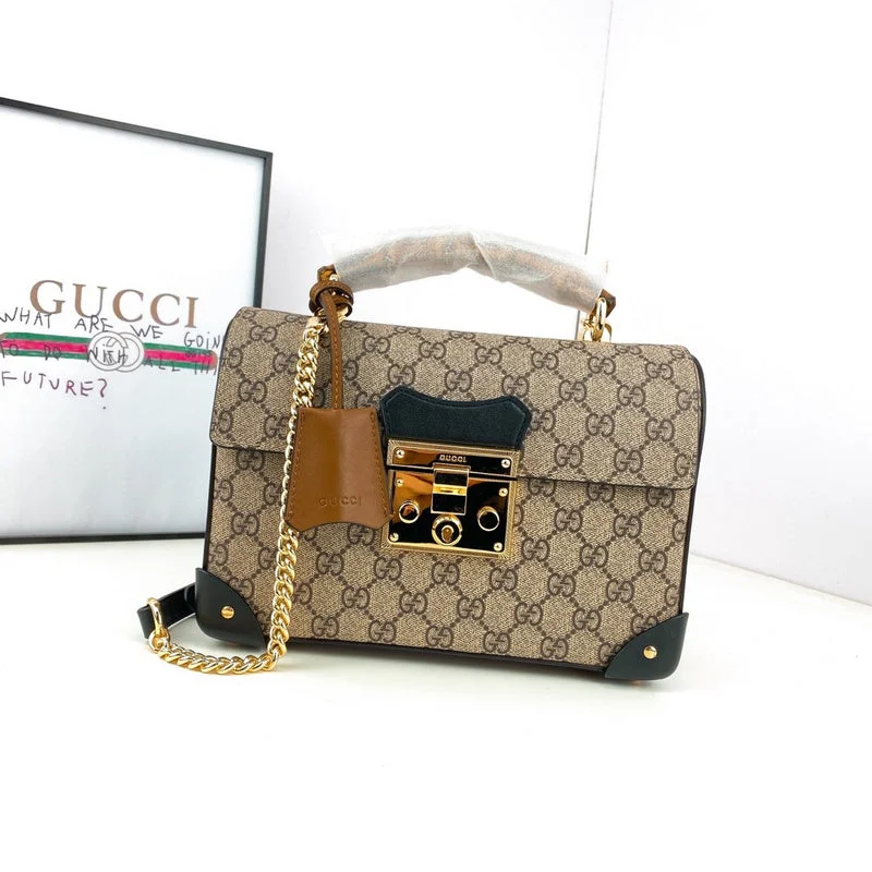 Ladies Gucci shoulder bags with a wide - width strapBC - GUCCI BAG - 2756