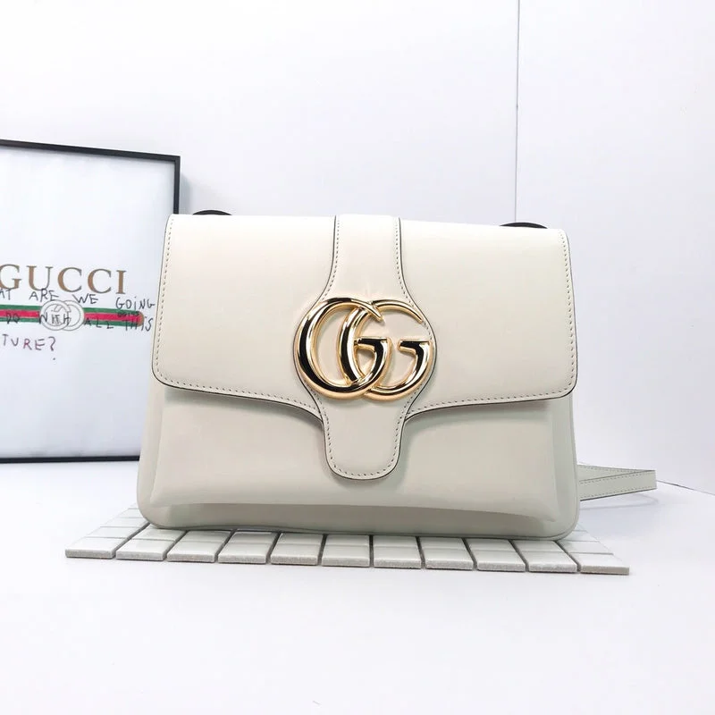 Ladies Gucci shoulder bags with a magnetic - closure flapBC - GUCCI BAG - 2696