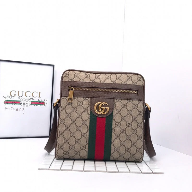 Women Gucci crossbody bags with a printed floral patternBC - GUCCI BAG - 2683