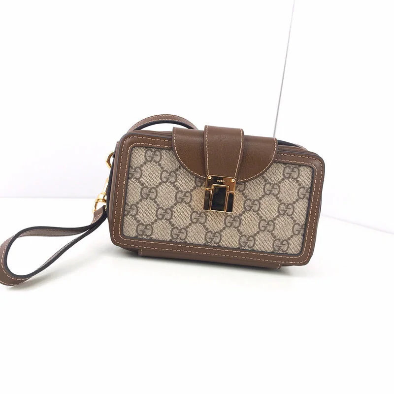 Women Gucci bags with a snap - button closure and a decorative charmBC - GUCCI BAG - 2760