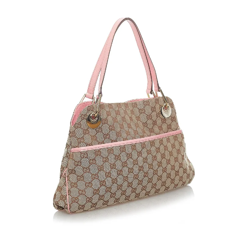 Gucci Dionysus bags for women with tiger - head claspsGucci GG Canvas Eclipse Tote Bag (34149)