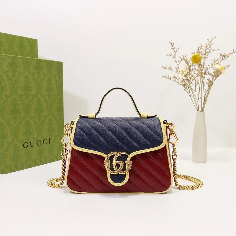 Gucci tote bags for women with a double - handle designWF - Gucci Bags - 1601