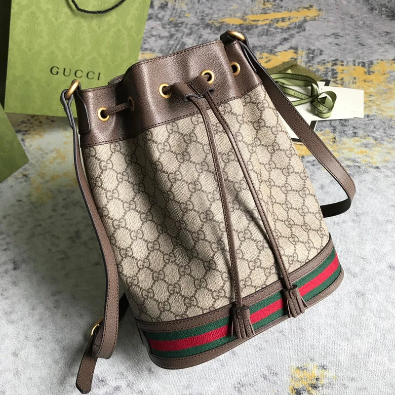 Ladies Gucci shoulder bags with a wide - width strapWF - Gucci Bags - 1358