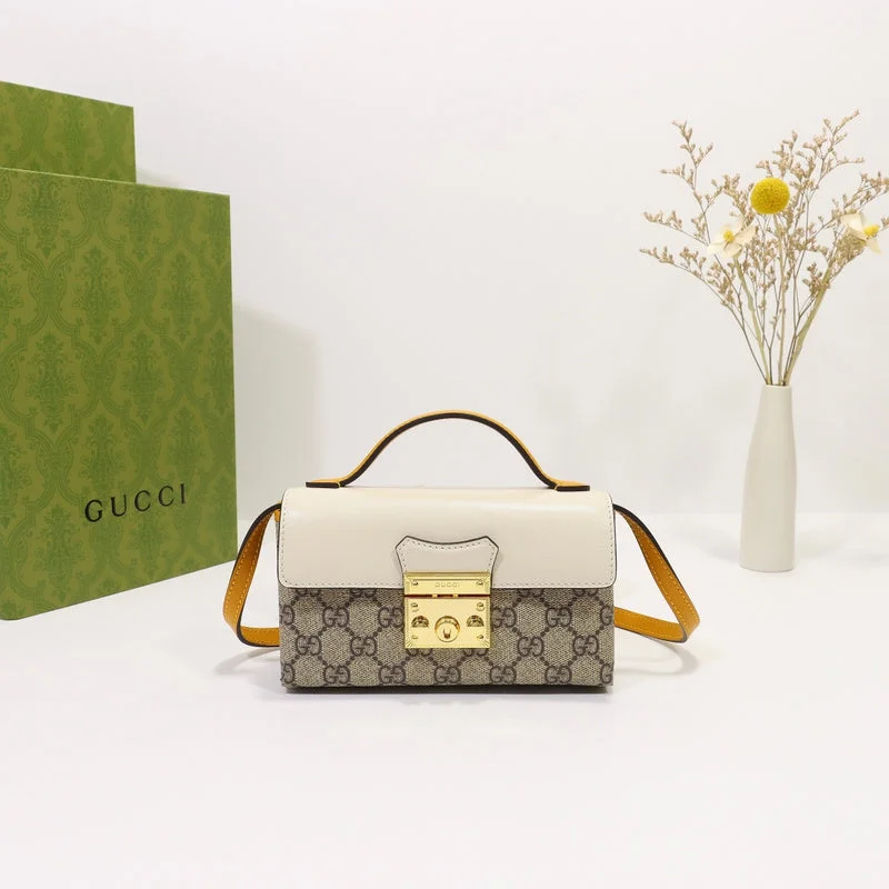 Women Gucci Sylvie bags with a monogram - embossed leatherWF - Gucci Bags - 1597