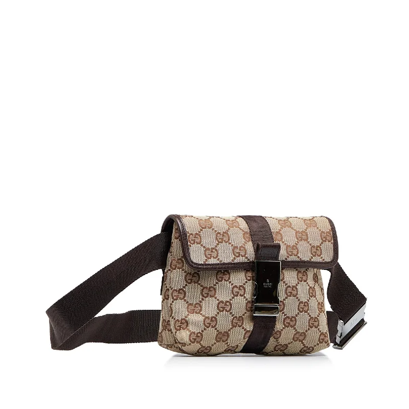 Gucci tote bags for women with a spacious interiorGucci GG Canvas Belt Bag (SHG-CzBY5Q)