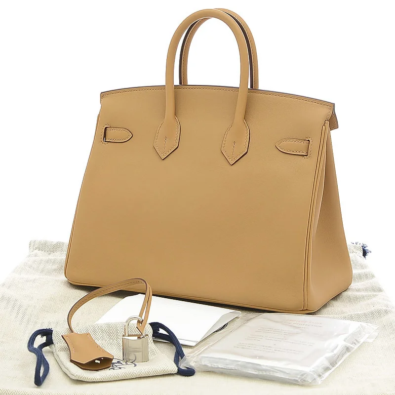 Hermes Birkin Bags with a Removable Coin Purse AttachmentHermes Birkin 25 In-N-Out Swift Biscuit Z Engraved Handbag