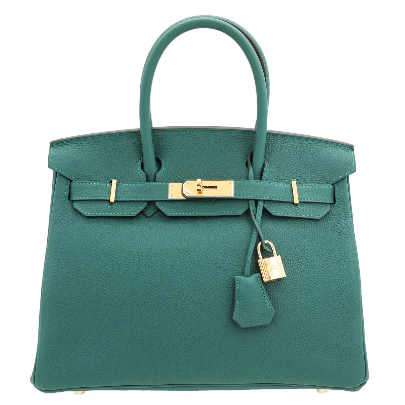 Hermes Birkin Bags in a Rare Lilac Shade for a Stand - Out LookHermes Malachite Birkin 30 Bag