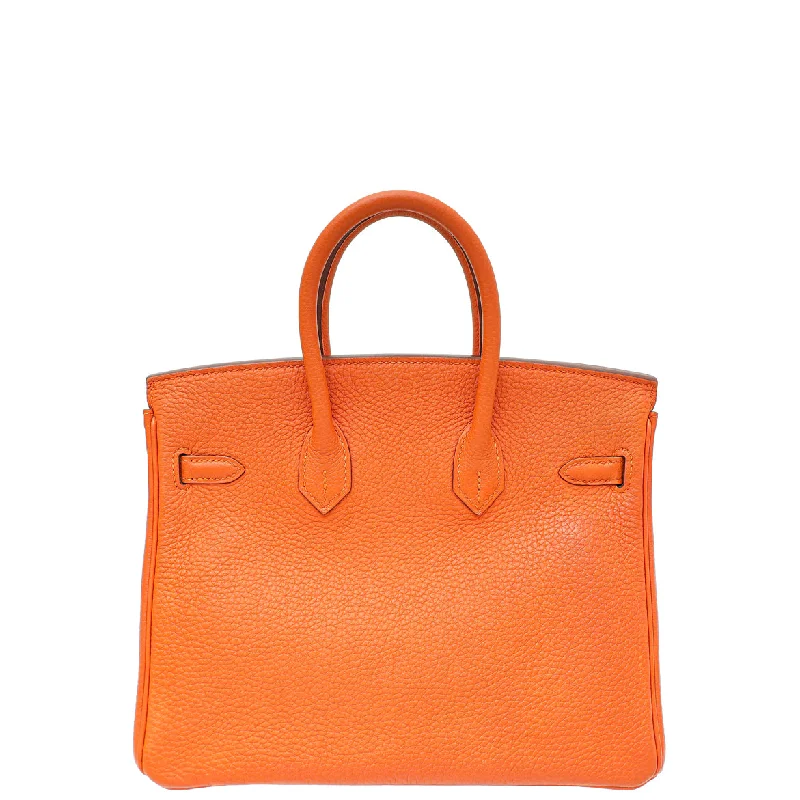 Hermes Birkin Bags in a Dark Olive Green for a Unique and Earthy VibeHermes Orange Retourne Birkin 25 Bag