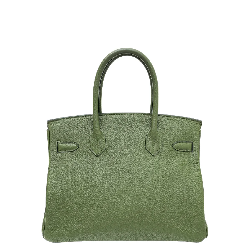 Hermes Birkin Bags Sized 30cm for a Compact Yet Spacious OptionHermes Vert Olive Birkin 30 Bag