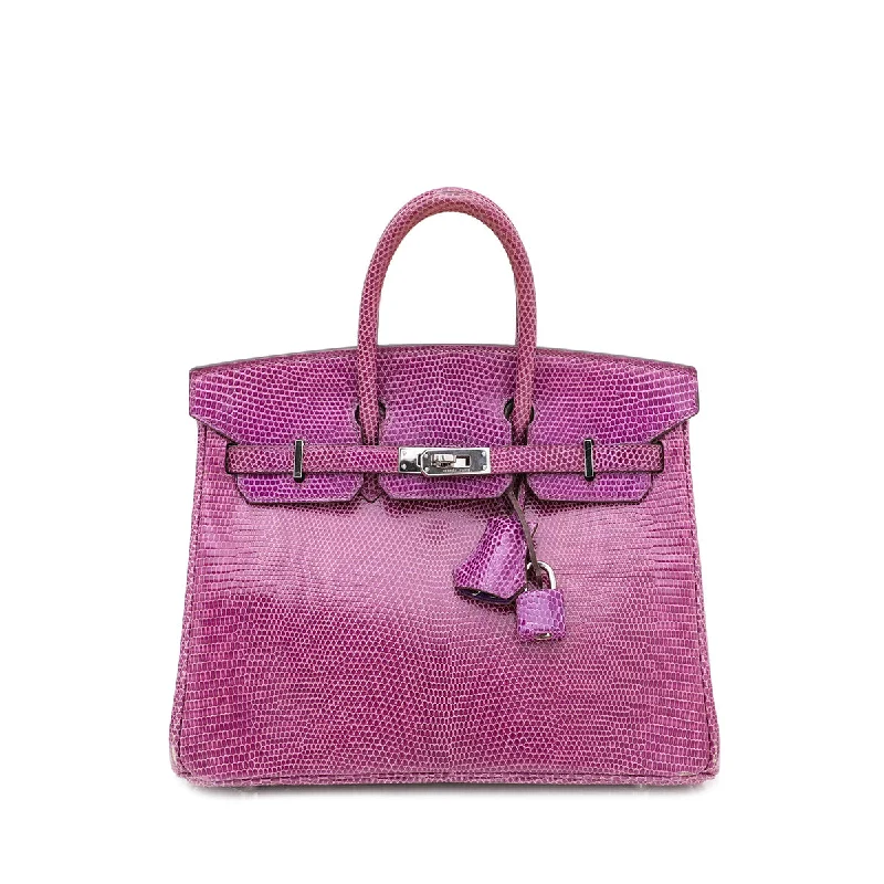 Hermes Birkin Bags in Matte Alligator Leather for a Sophisticated FinishHermes Violet Lizard Birkin 25 Bag