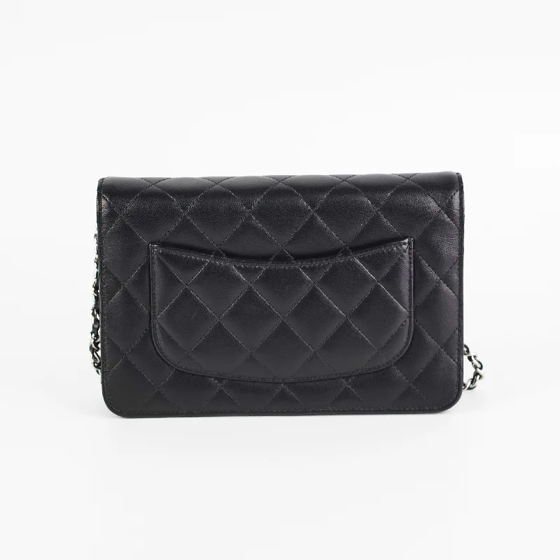 Chanel All - Match Handbag for Versatile StylingChanel Wallet on Chain WOC Black