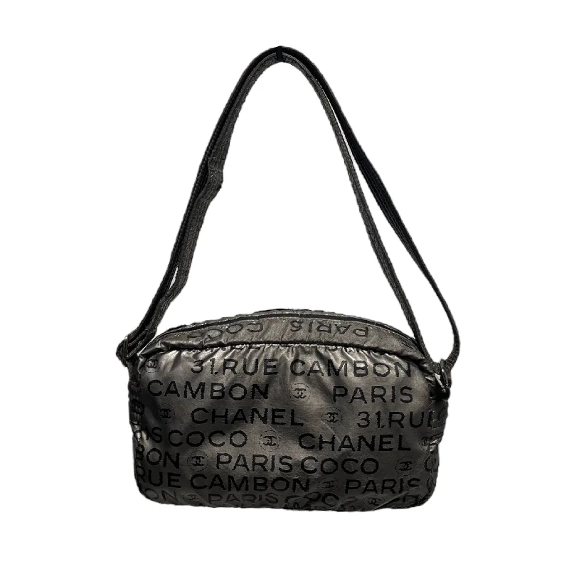 Chanel All - Match Handbag for Versatile StylingCHANEL Cross Body Bag OS All Over Print Acrylic GRY