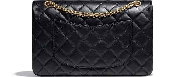 Chanel Quilted Leather Shoulder Bag for FashionistasChanel 2.55 Handbag Aged Calfskin Black