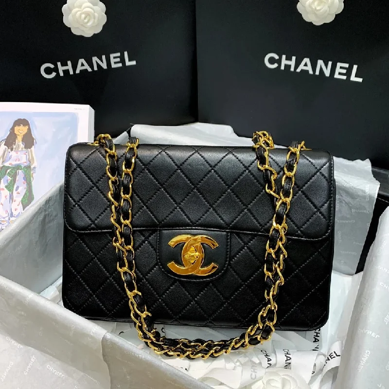 Chanel New Arrival Handbag with Gold HardwareChanel Big Gold Buckle Bag