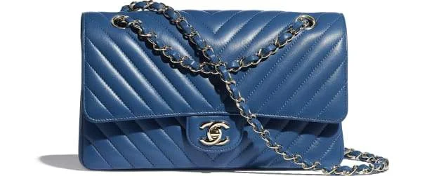 Chanel Vintage Inspired Handbag for Retro LoversChanel Classic Clutch With Chain – CWC Caviar Blue Silver-Toned