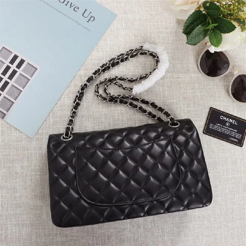 Chanel All - Match Handbag for Versatile StylingChanel Classic Double Flap 25 Shoulder Bag Black