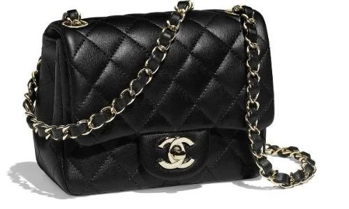 Chanel Lightweight Handbag for Daily ErrandsChanel Classic Flap Maxi Black Lambskin-Gold Tone Metal