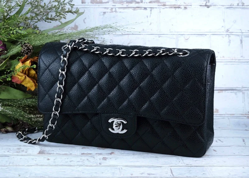 Chanel Black Handbag for Business MeetingsChanel Classic Medium Handbag Black