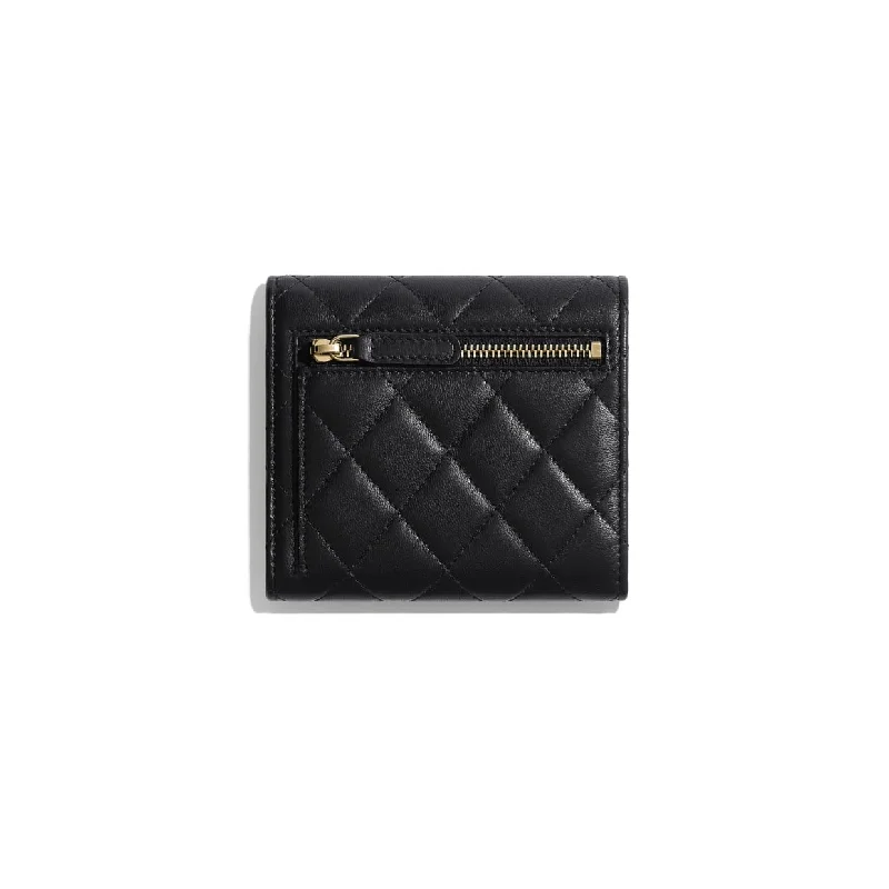 Chanel Black Handbag for Business MeetingsChanel Classic Small Flap Wallet Black best quality