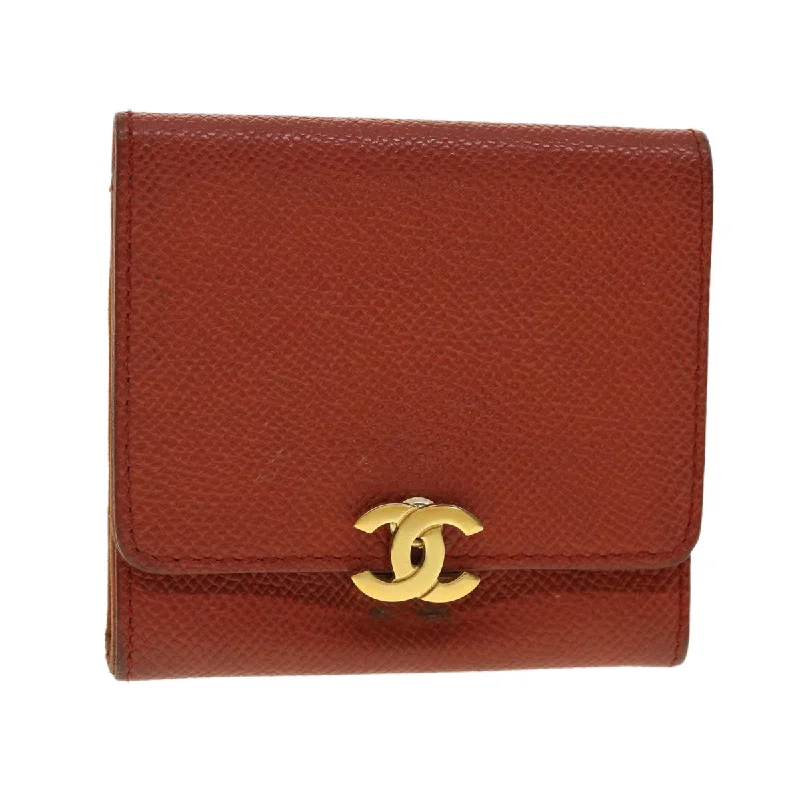 Chanel Vintage Inspired Handbag for Retro LoversCHANEL Coin Purse Caviar Skin Red CC  40052