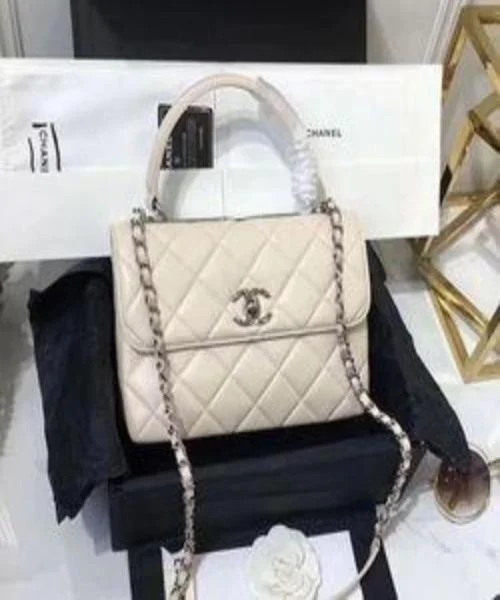 Chanel Limited Edition Handbag for CollectorsChanel Flap Bag With Top Handle White