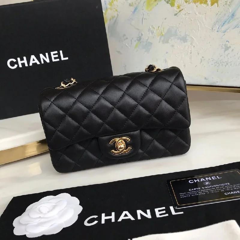 Chanel Medium Tote Bag for Office LadiesChanel Flap Designer Bag - Black