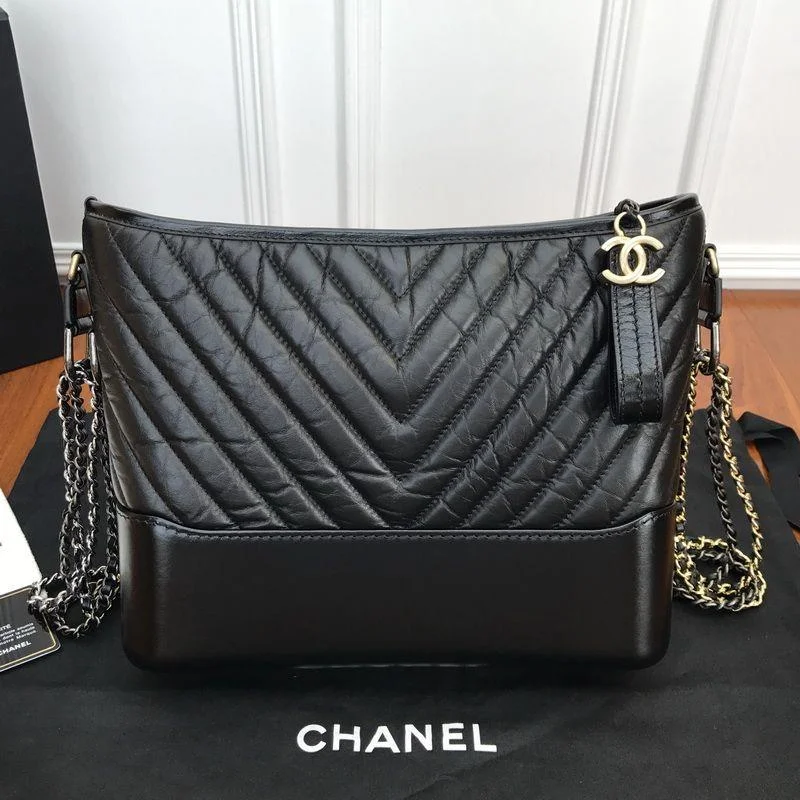 Chanel New Arrival Handbag with Gold HardwareChanel Hobo Handbag Black