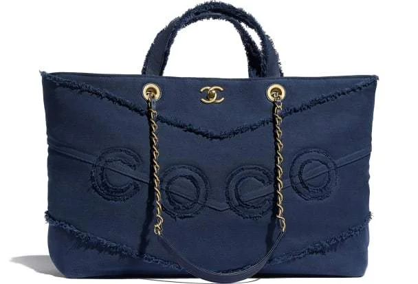 Chanel Colorful Handbag for Spring OutfitsChanel Large Shopping Bag Blue (30cm)