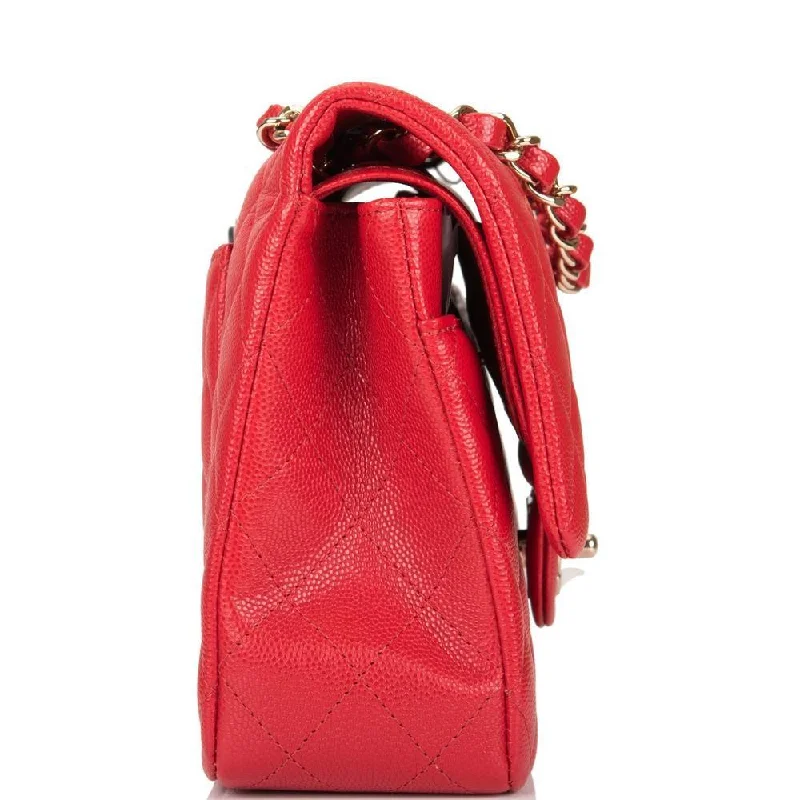 Chanel Chain Strap Handbag for Everyday UseChanel Medium Classic Handbag Red