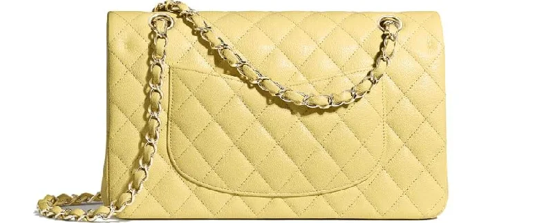 Chanel Luxury Handbag for High - End EventsChanel Medium Classic Handbag Yellow