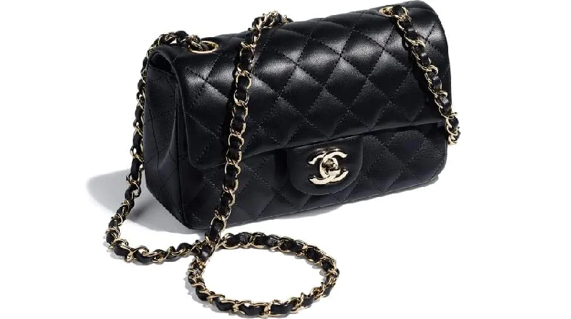 Chanel Medium Tote Bag for Office LadiesChanel Mini Flap Bag Black