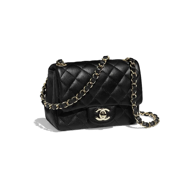 Chanel Colorful Handbag for Spring OutfitsChanel Mini Flap Bag Black