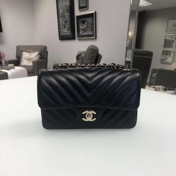 Chanel All - Match Handbag for Versatile StylingChanel Mini Flap Bag Black