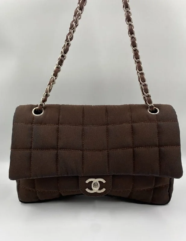 Chanel Limited Edition Handbag for CollectorsChanel Nylon Chocolate Bar Flap Bag