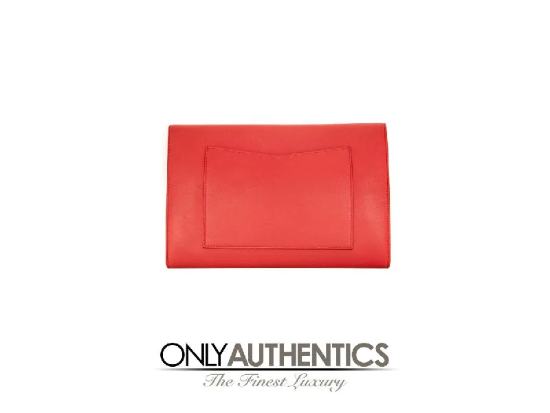 Chanel Vintage Inspired Handbag for Retro LoversChanel Red Lambskin Airlines Envelope Clutch