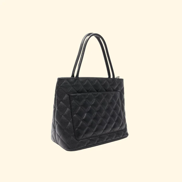 Chanel New Arrival Handbag with Gold HardwareChanel Reissue Caviar Skin Black Tote Handbag